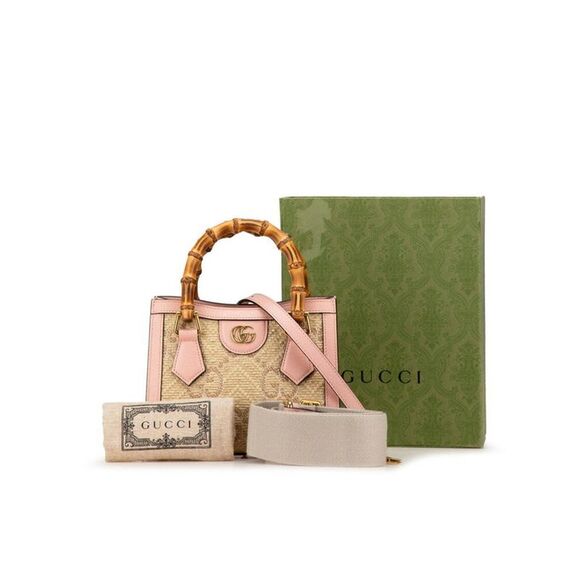Pre Loved Gucci Diana Women Beige Handbags - Picture 8 of 8